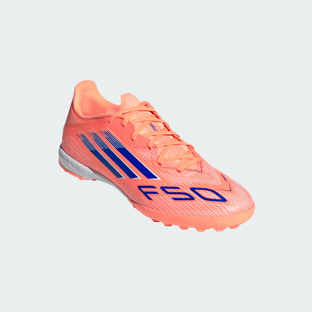 Adidas F50 League TF-BEAORA/LUCBLU/FTWWHT product image 3, provided for visual reference and product detail review