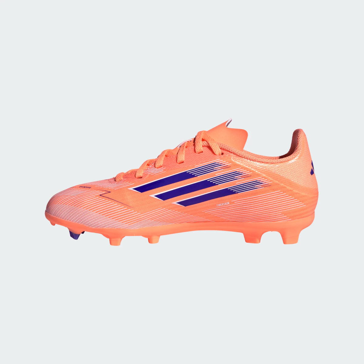 Adidas JR F50 League FG/MG-BEAORA/LUCBLU/FTWWHT product image 2, provided for visual reference and product detail review