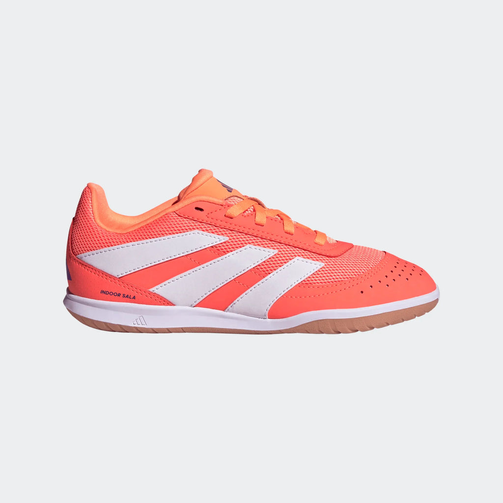 Adidas Jr Predator Club IN Sala- SIGCOR/FTWWHT/BEAORA product image 1, provided for visual reference and product detail