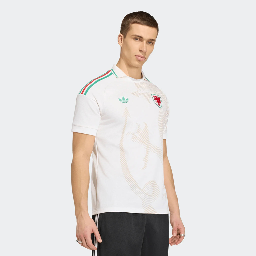 Adidas Wales Away Stadium Jersey 2026 product image 3, provided for visual reference and product detail review