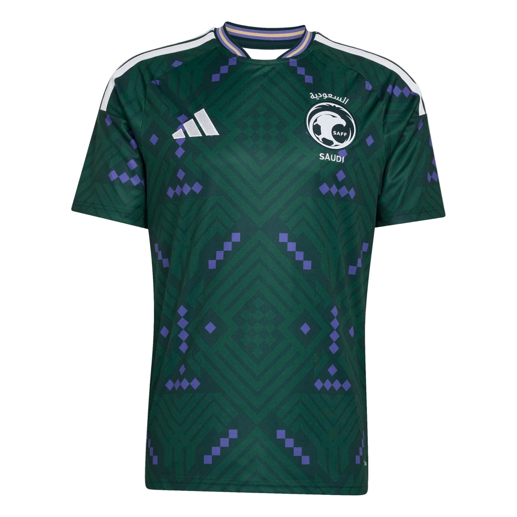 Adidas Saudi Arabia Home Stadium Jersey 2026 product image 1, provided for visual reference and product detail review