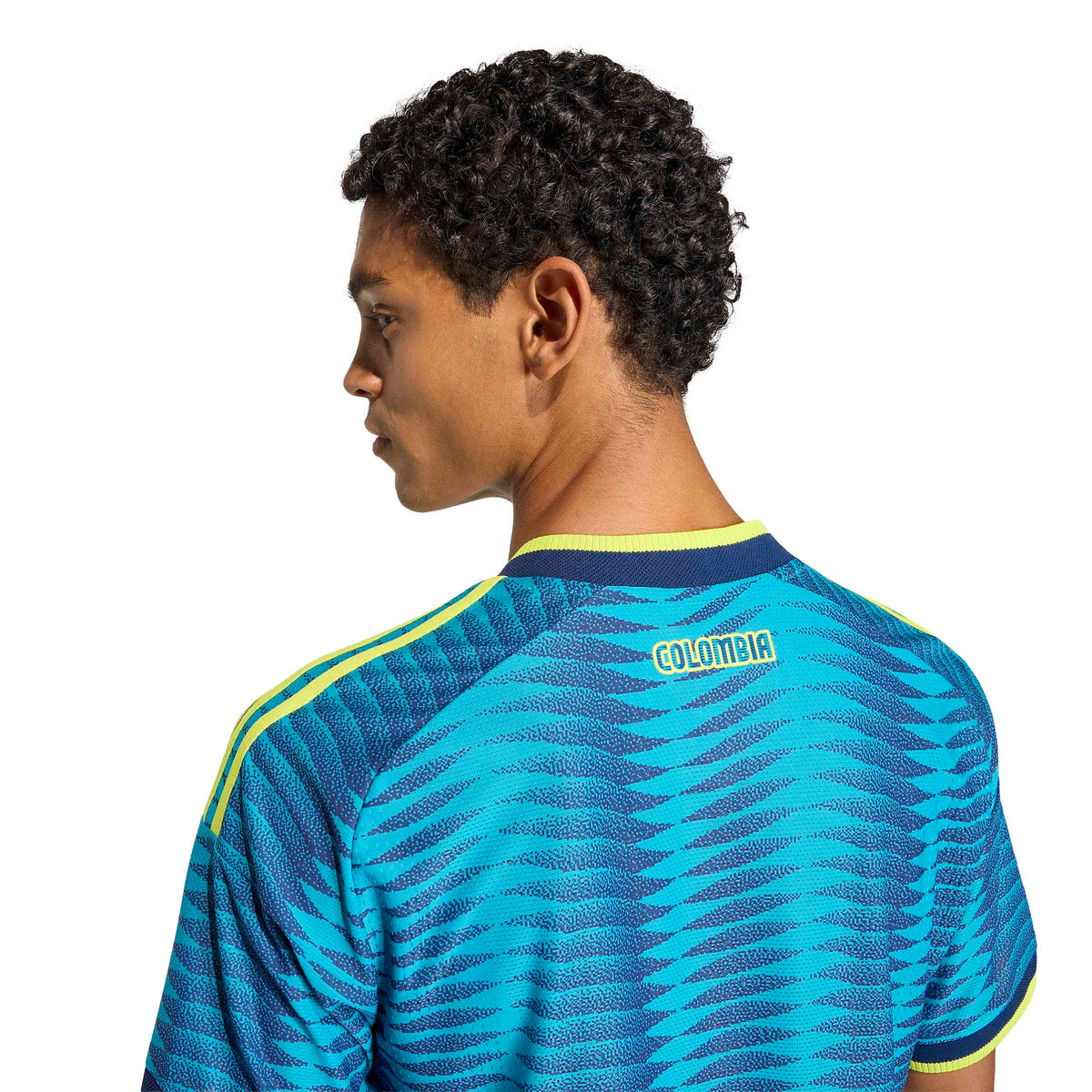 Adidas Colombia Authentic Away Stadium Jersey 2026 product image 4, provided for visual reference and product detail review