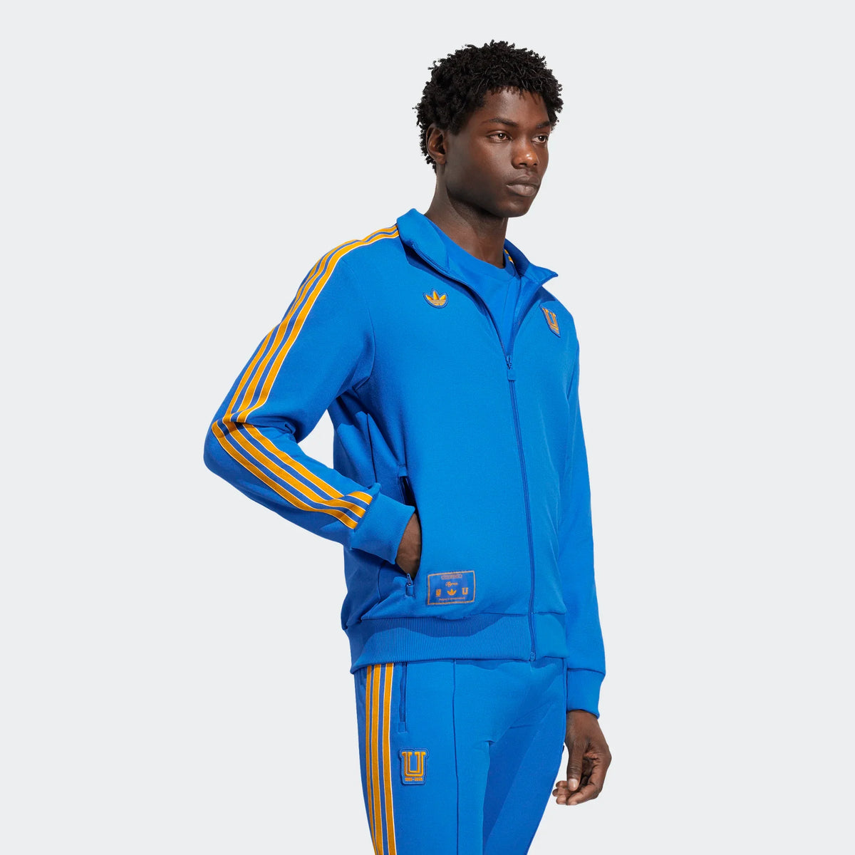 Adidas Tigres UANL Terrance Icons Track Jacket product image 3, provided for visual reference and product detail review