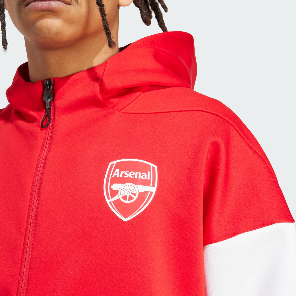 Adidas Men Arsenal FC Anthem Jacket product image 3, provided for visual reference and product detail review