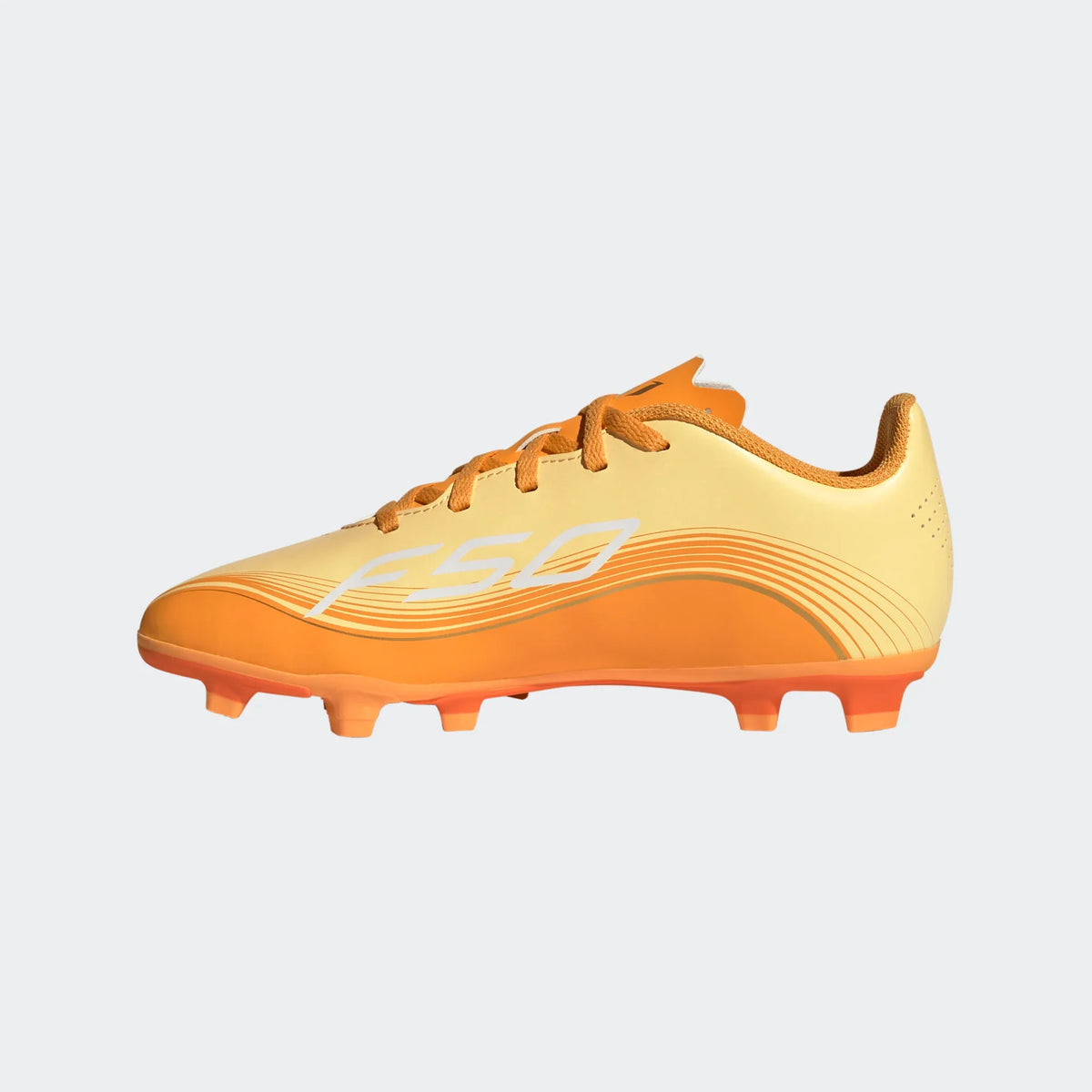 Adidas Jr. Messi F50 Club FXG FG/MG-ORANGE product image 2, provided for visual reference and product detail review