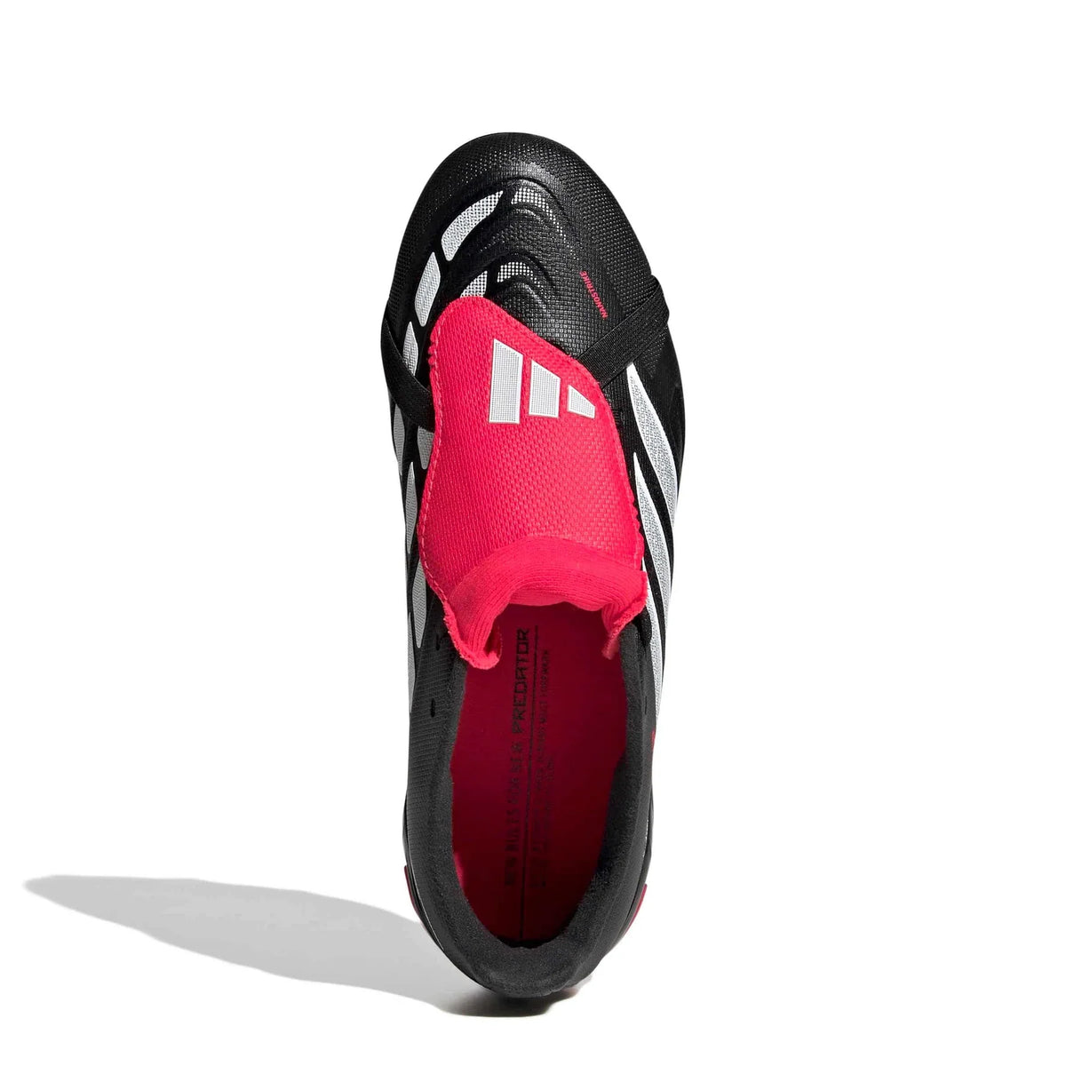 adidas PREDATOR LEAGUE FT FIRM-GROUND JR - Core Black/Lucid Red product image 4, provided for visual reference and product