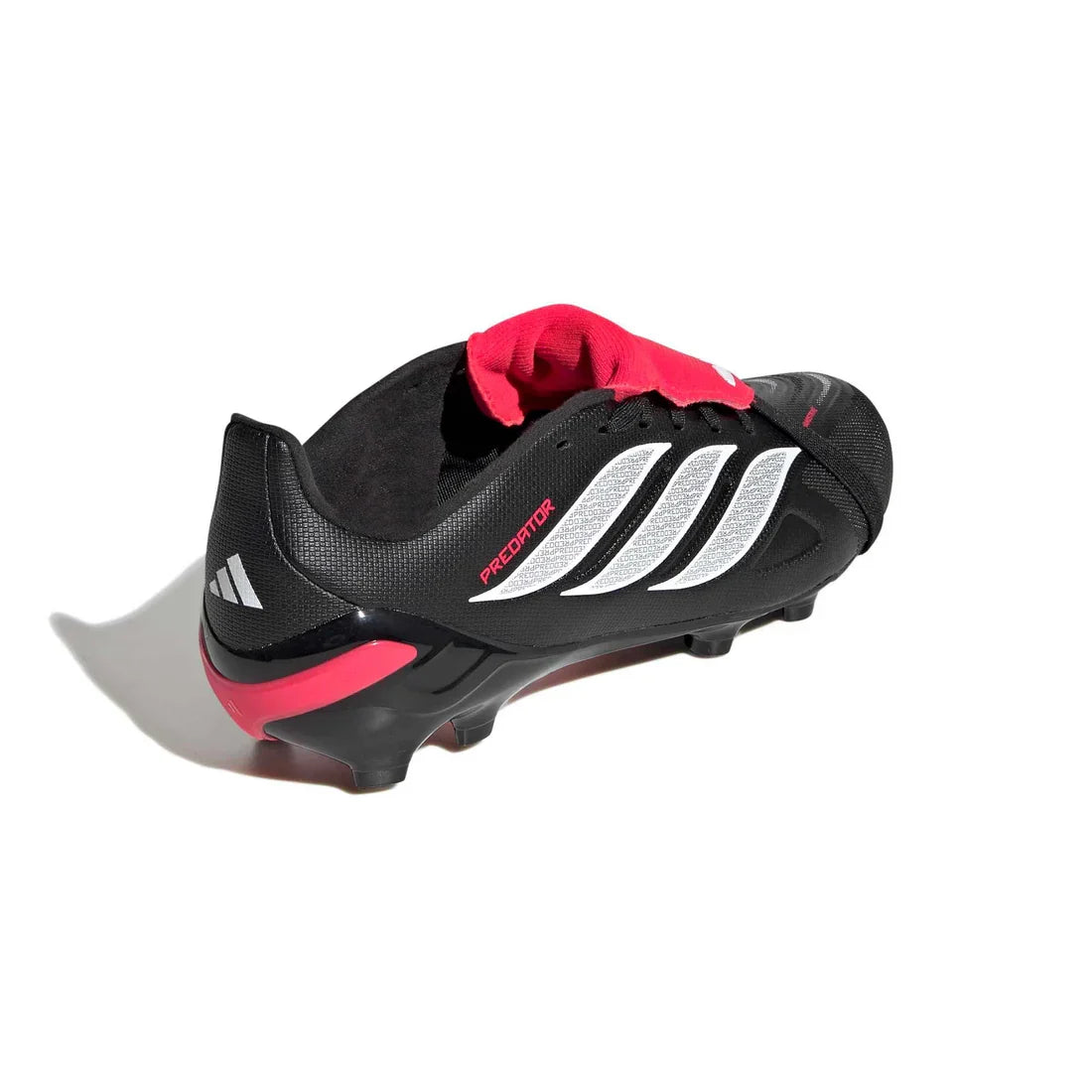 adidas PREDATOR LEAGUE FT FIRM-GROUND JR - Core Black/Lucid Red product image 3, provided for visual reference and product