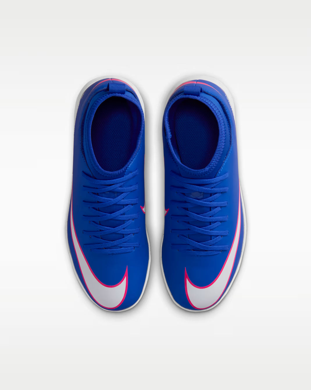 MERCURIAL SUPERFLY 10 CLUB TF JR - Racer Blue/White product image 4, provided for visual reference and product detail review