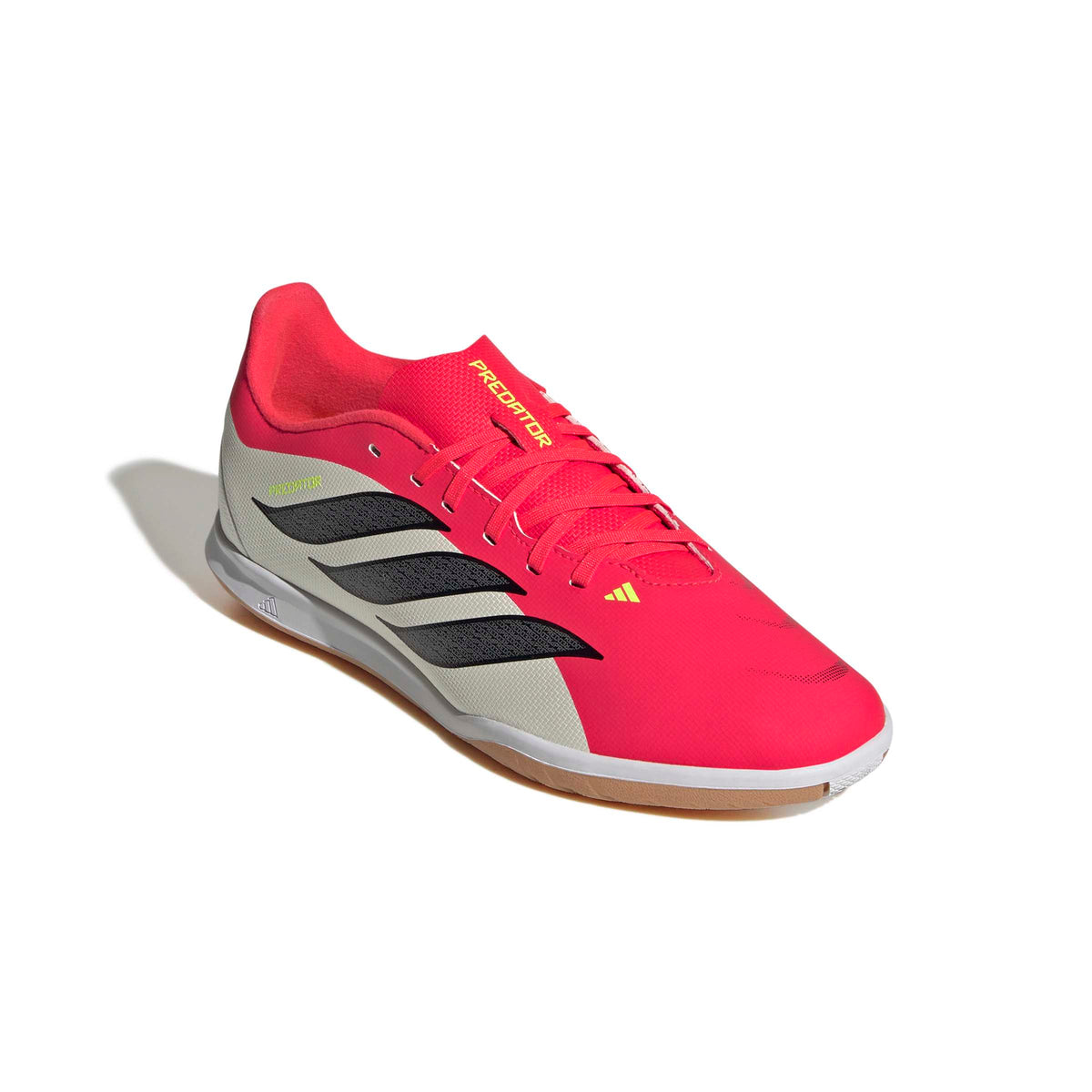 Adidas Jr Predator Club IN Sala- LUCRED/CBLACK/FTWWHT product image 4, provided for visual reference and product detail