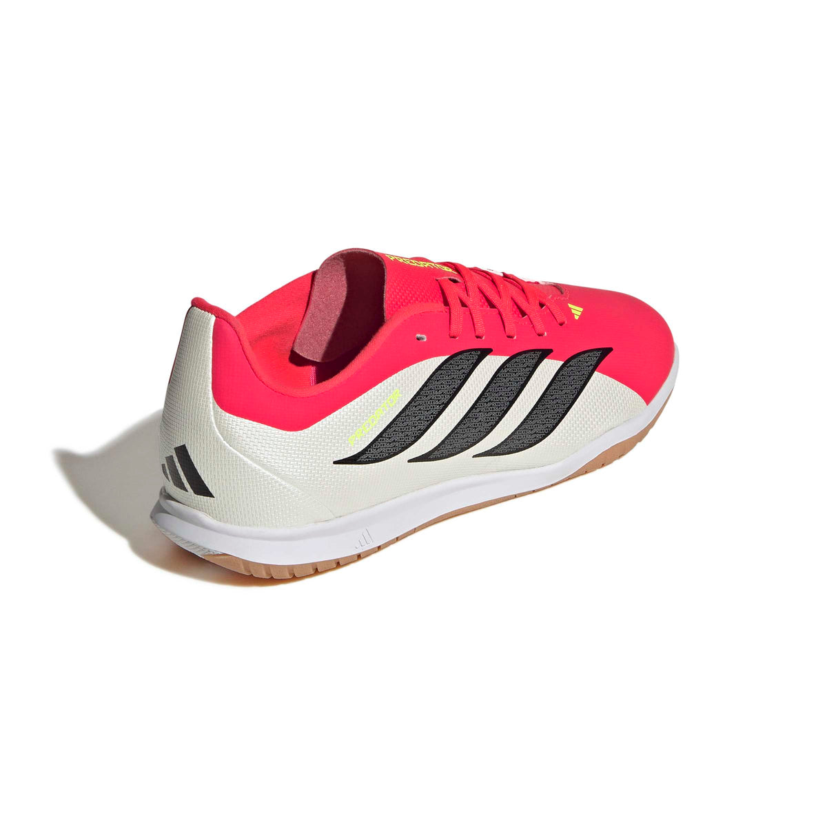 Adidas Jr Predator Club IN Sala- LUCRED/CBLACK/FTWWHT product image 3, provided for visual reference and product detail