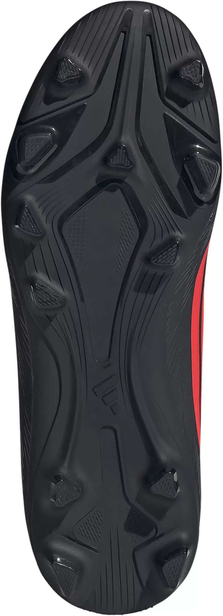 adidas F50 CLUB FG/MG JR - Core Black/Red product image 5, provided for visual reference and product detail review