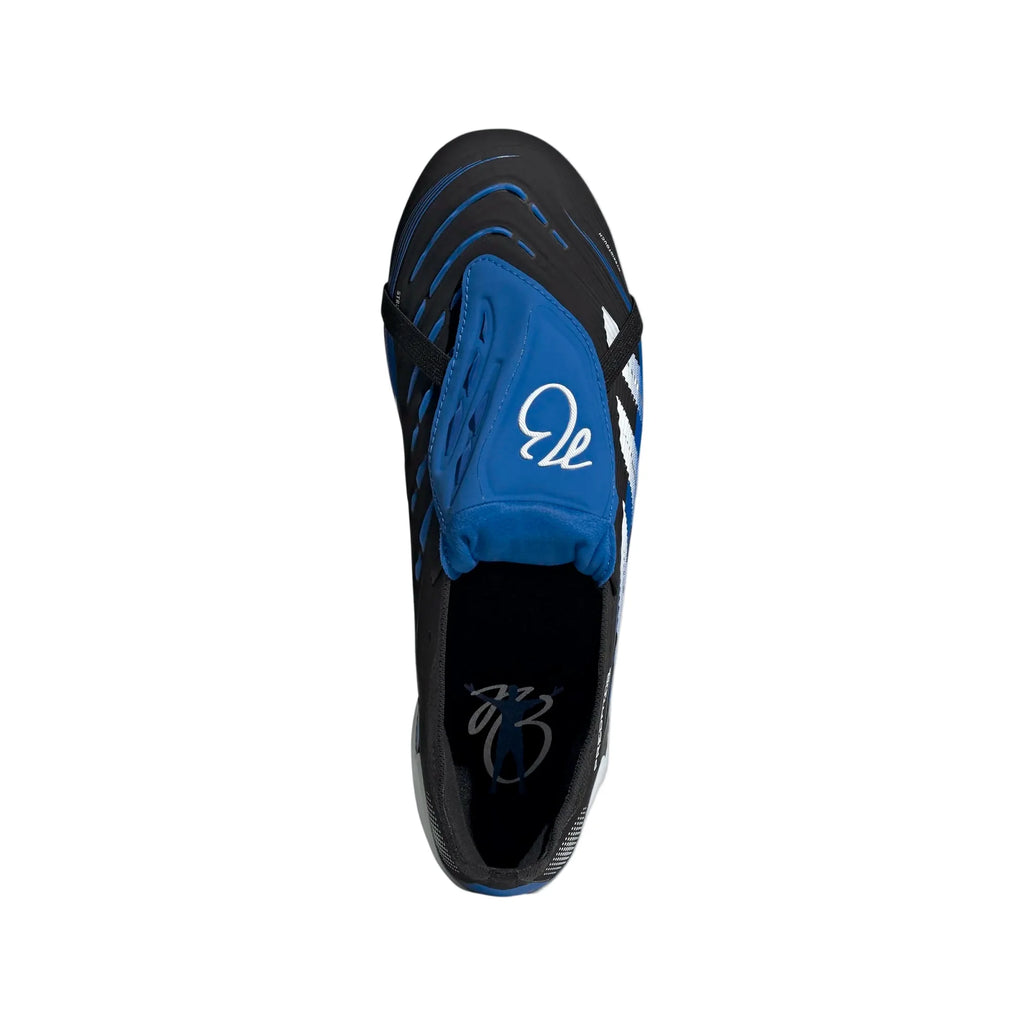 Adidas Predator Elite "Jude Bellingham" FG-CBLACK/FTWWHT/GLOBLU product image 4, provided for visual reference and product