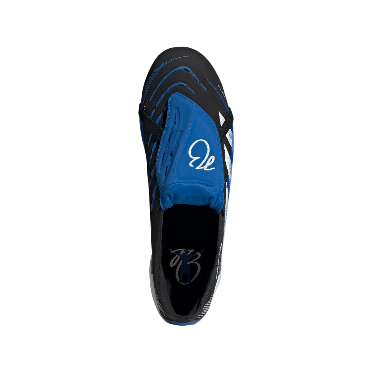 Adidas Predator Elite "Jude Bellingham" FG-CBLACK/FTWWHT/GLOBLU product image 4, provided for visual reference and product