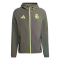 Real Madrid Tiro 25 Competition Vis Tech Travel Jacket product image 1, provided for visual reference and product detail