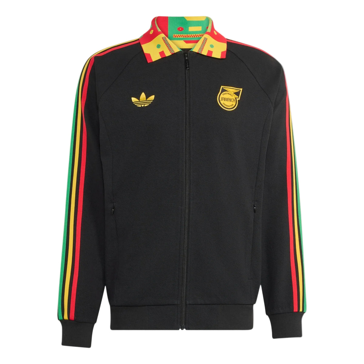 Adidas Jamaica x Bob Marley Away Anthem Jacket product image 1, provided for visual reference and product detail review