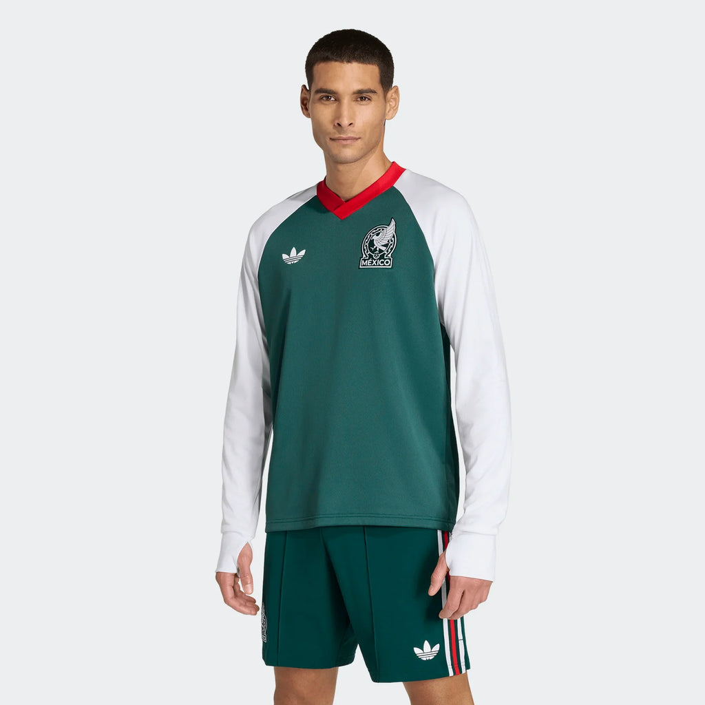 Adidas Mexico 26 Away Pre Match Warm Top product image 2, provided for visual reference and product detail review