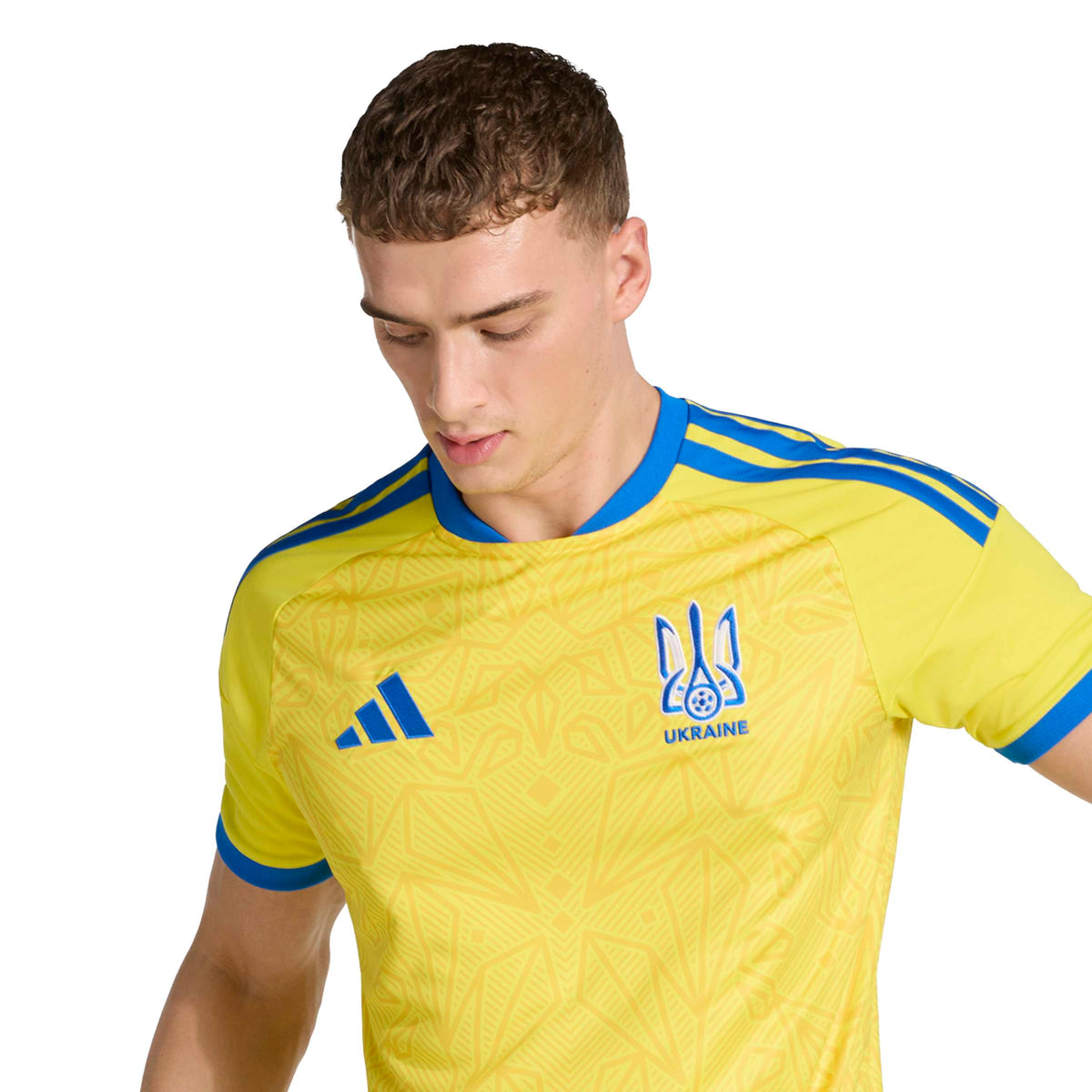 Adidas Ukraine Home Stadium Jersey 2026 product image 3, provided for visual reference and product detail review