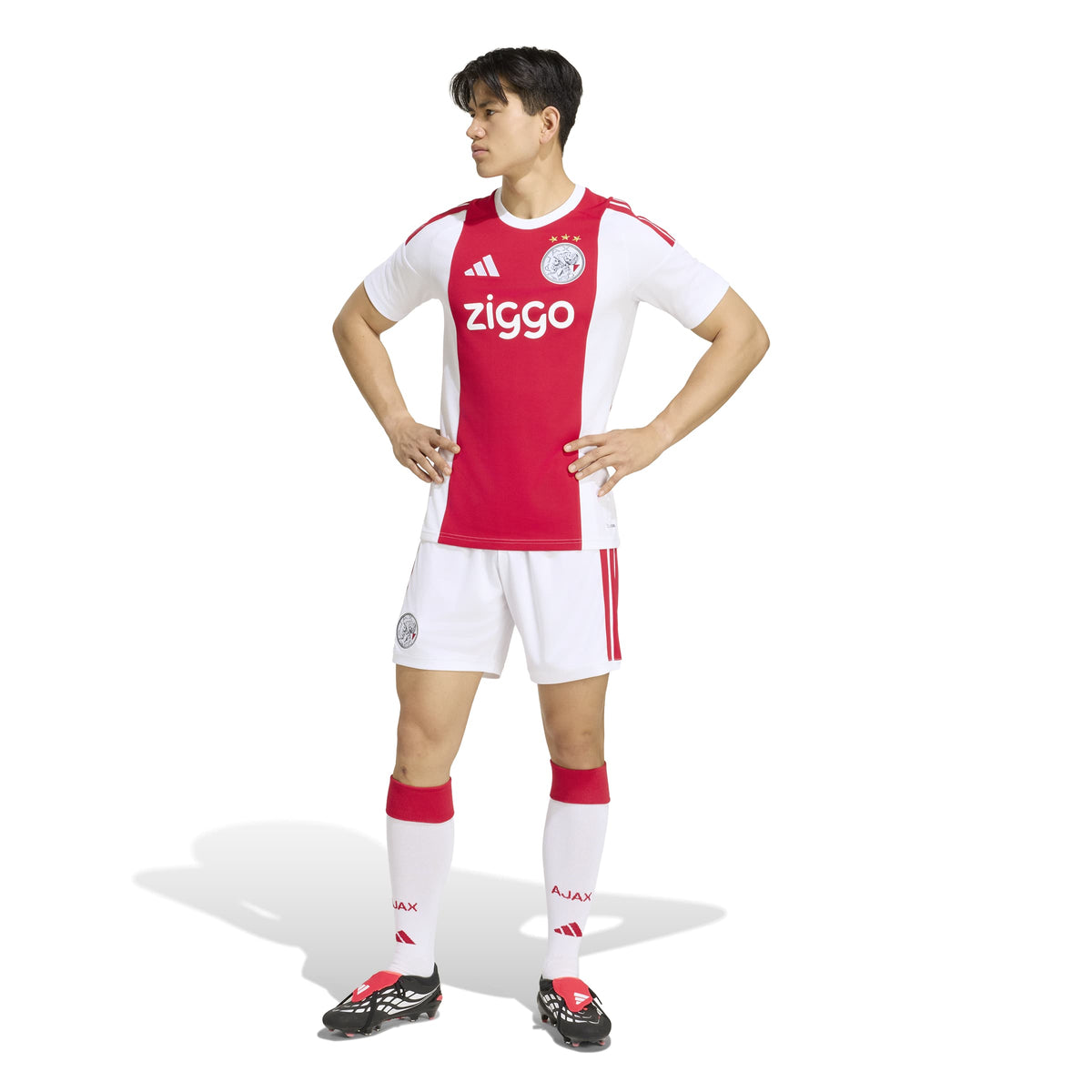 Adidas Men Ajax Amsterdam Home Stadium Jersey 26/27 product image 6, provided for visual reference and product detail review