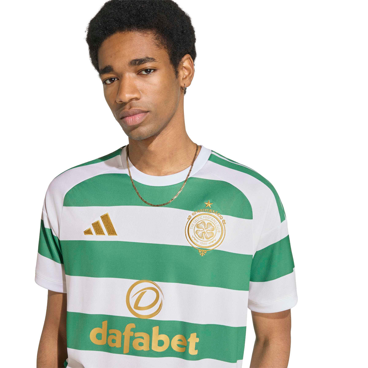 Adidas Men Celtic FC Home Jersey 26/27 product image 4, provided for visual reference and product detail review