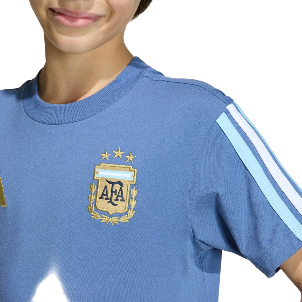 Adidas Youth Argentina DNA T-Shirt product image 3, provided for visual reference and product detail review