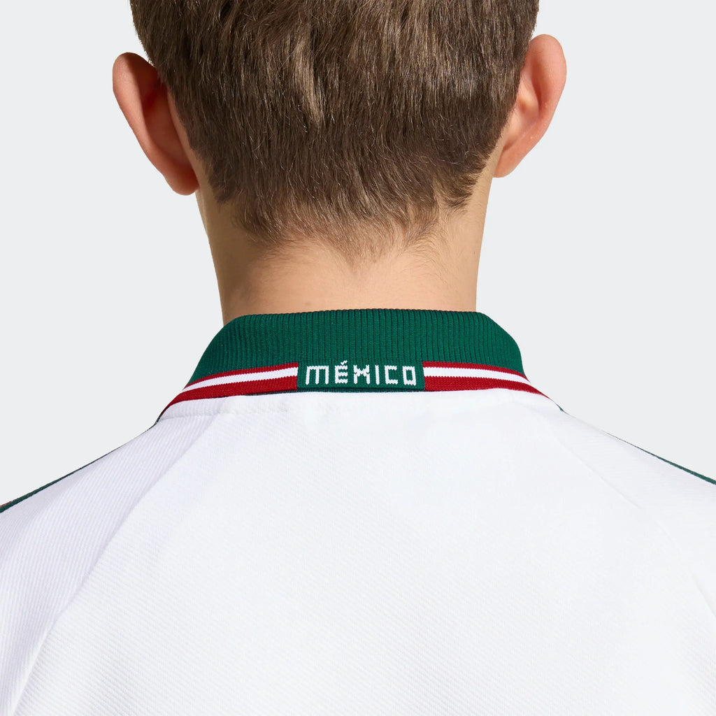 Adidas Youth Mexico Away Anthem Jacket product image 4, provided for visual reference and product detail review