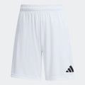 Adidas Youth Entrada26 Shorts-White product image 1, provided for visual reference and product detail review