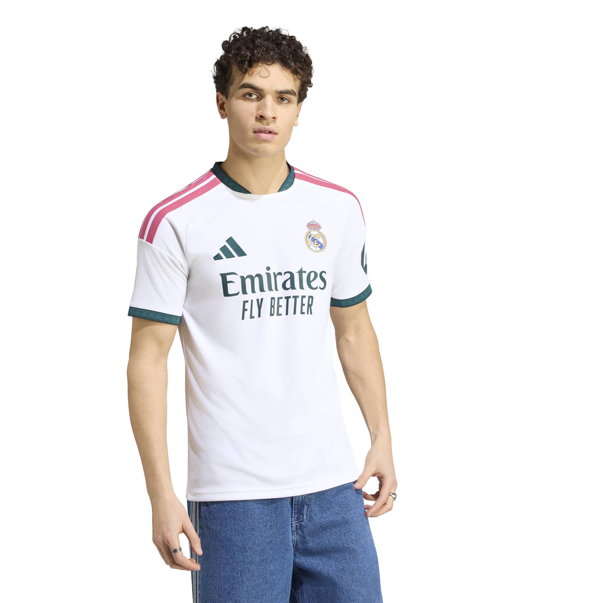 Adidas Men Real Madrid Home Stadium Mbappe Jersey 26/27 product image 4, provided for visual reference and product detail