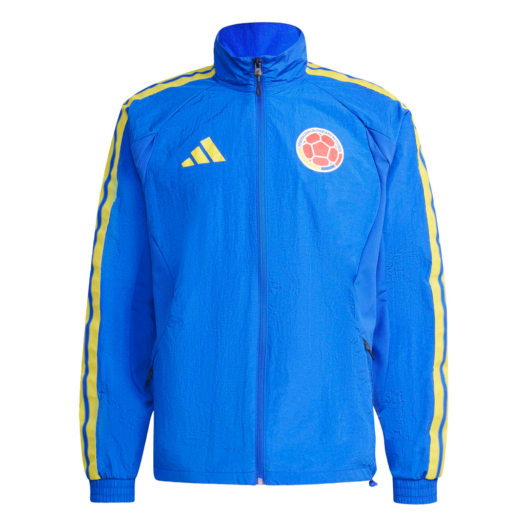 Adidas Colombia Home Anthem Jacket product image 1, provided for visual reference and product detail review