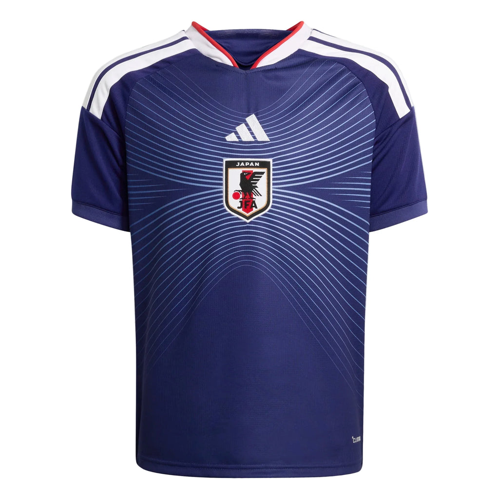 Adidas Youth Japan Home Replica Jersey 2026 product image 1, provided for visual reference and product detail review