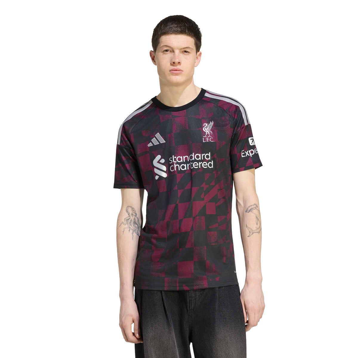 Adidas Men Liverpool FC Third Stadium Jersey 26/27 product image 3, provided for visual reference and product detail review