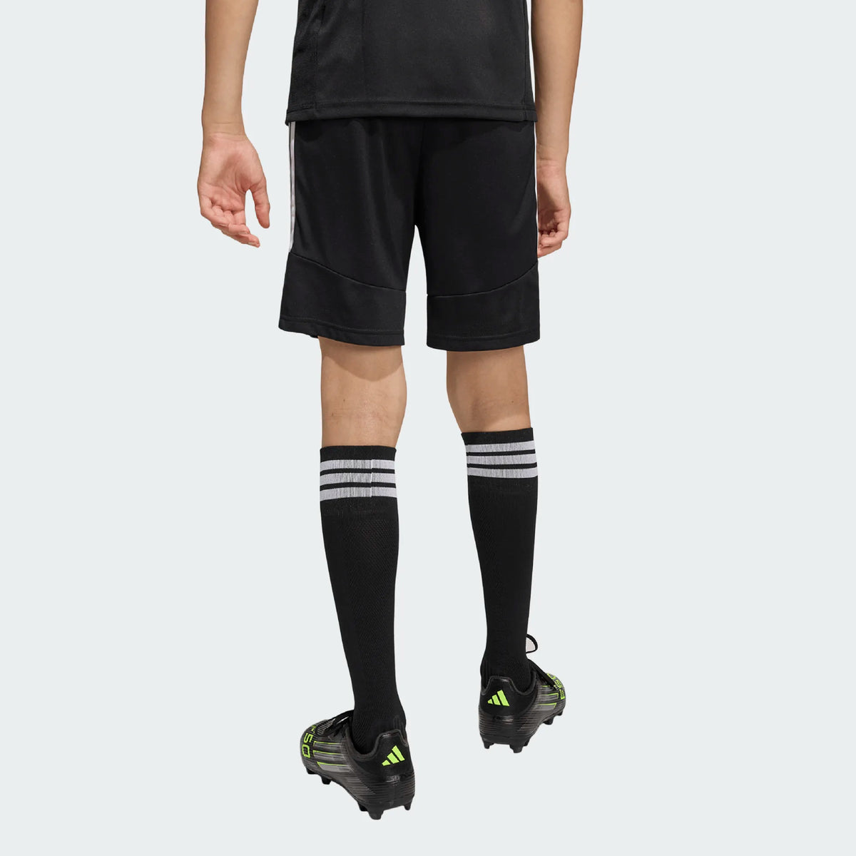 Adidas Youth Tiro26 League Kids Shorts-Black/White product image 3, provided for visual reference and product detail review
