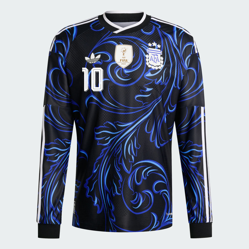 2026 Argentina National Team Authentic Long Sleeve Away Messi Jersey product image 1, provided for visual reference and