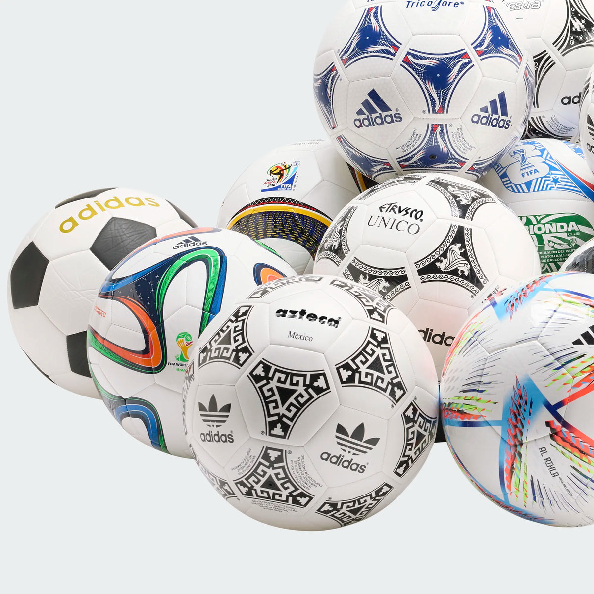 Adidas FIFA World Cup Historical Ball Set product image 4, provided for visual reference and product detail review