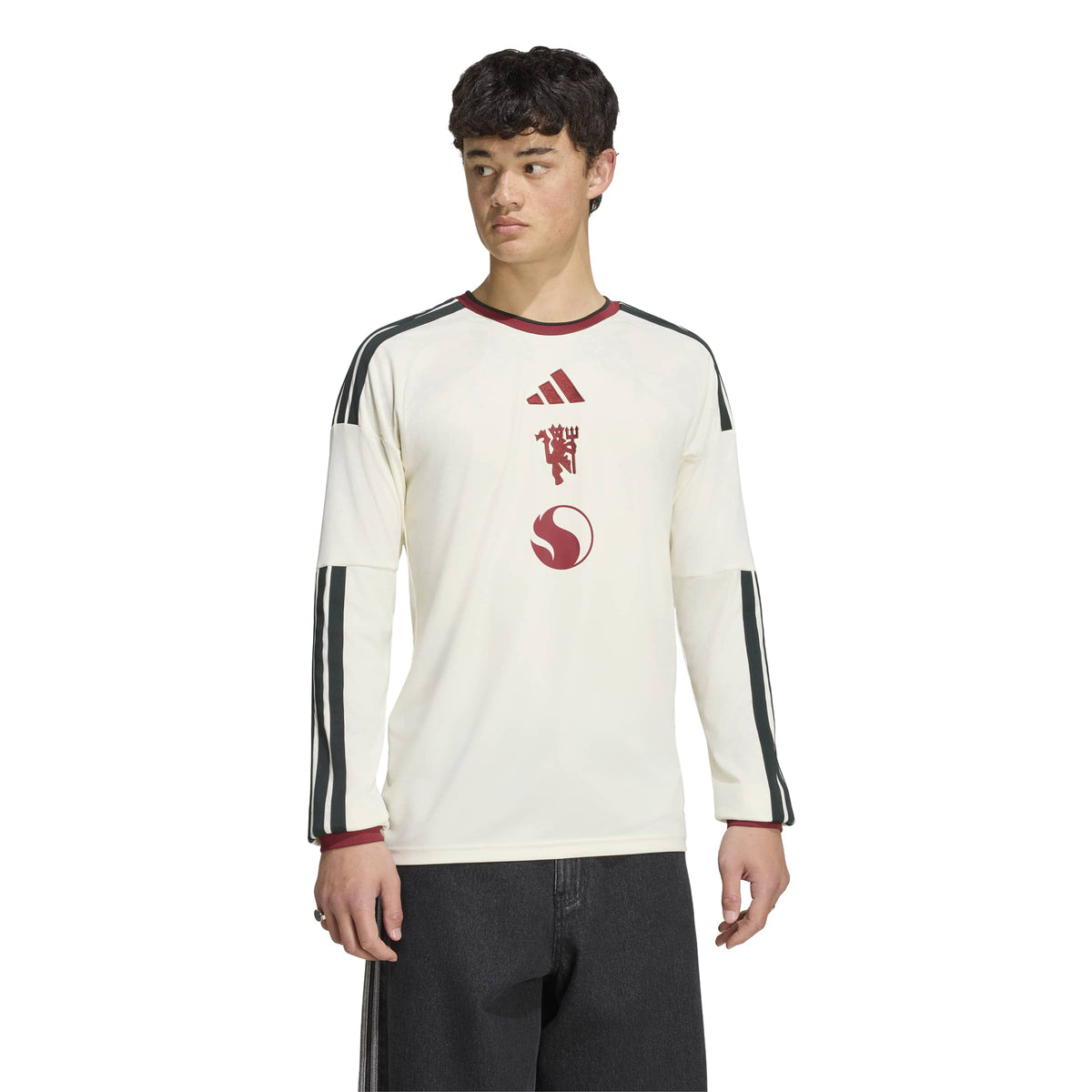 Adidas Men Manchester United Long Sleeve Third Stadium Replica Jersey 26/27 product image 4, provided for visual reference