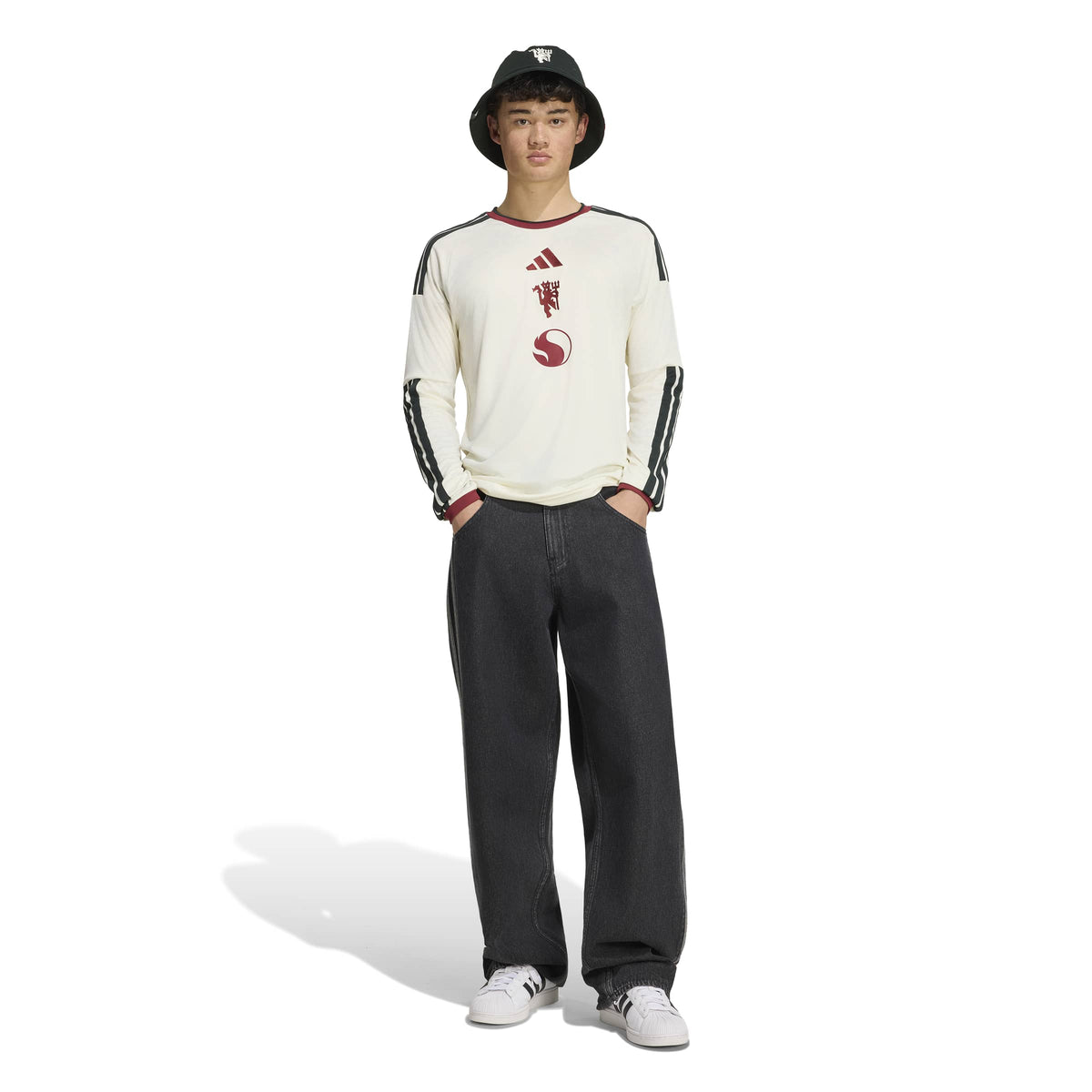 Adidas Men Manchester United Long Sleeve Third Stadium Replica Jersey 26/27 product image 6, provided for visual reference