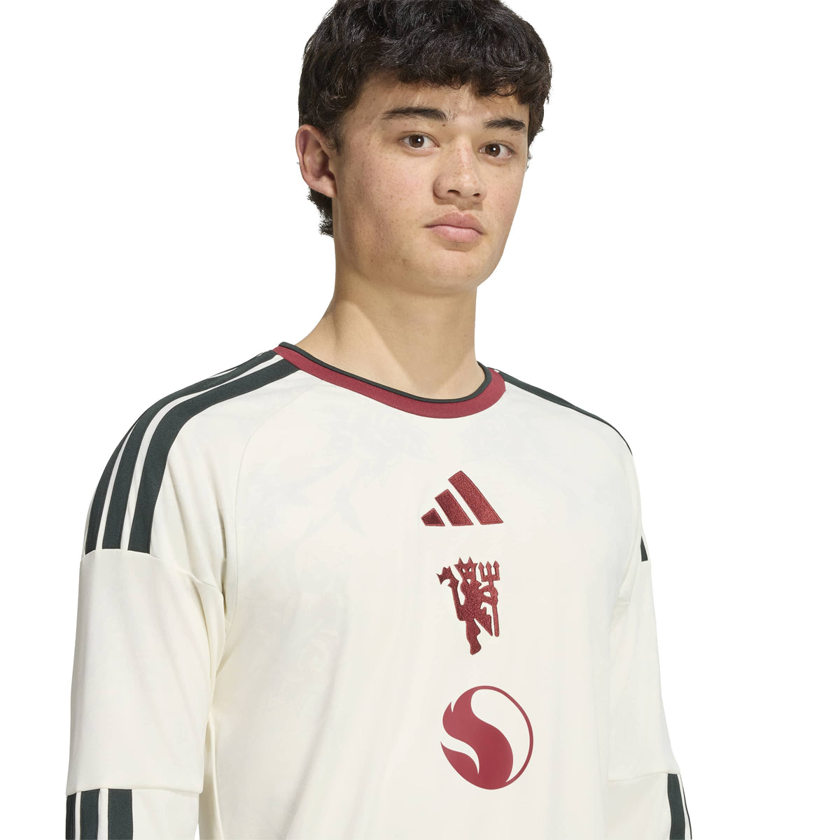 Adidas Men Manchester United Long Sleeve Third Stadium Replica Jersey 26/27 product image 7, provided for visual reference