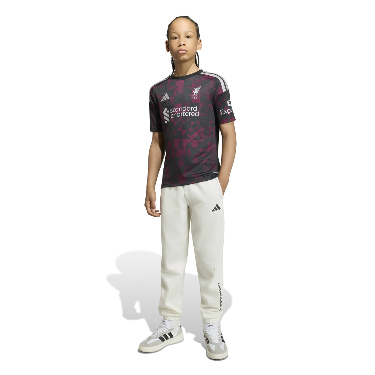 Adidas Youth Liverpool FC Third Stadium Jersey 26/27 product image 5, provided for visual reference and product detail review
