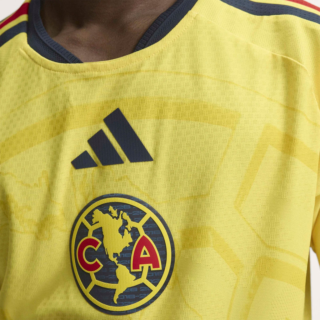 Adidas Men Club América Authentic Home Soccer Jersey 26/27 product image 3, provided for visual reference and product detail