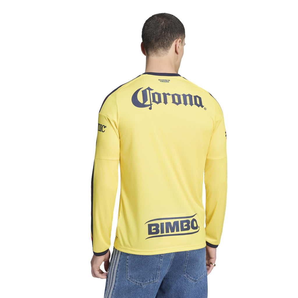 Adidas Club America Home Long Sleeve Jersey 26/27 product image 4, provided for visual reference and product detail review