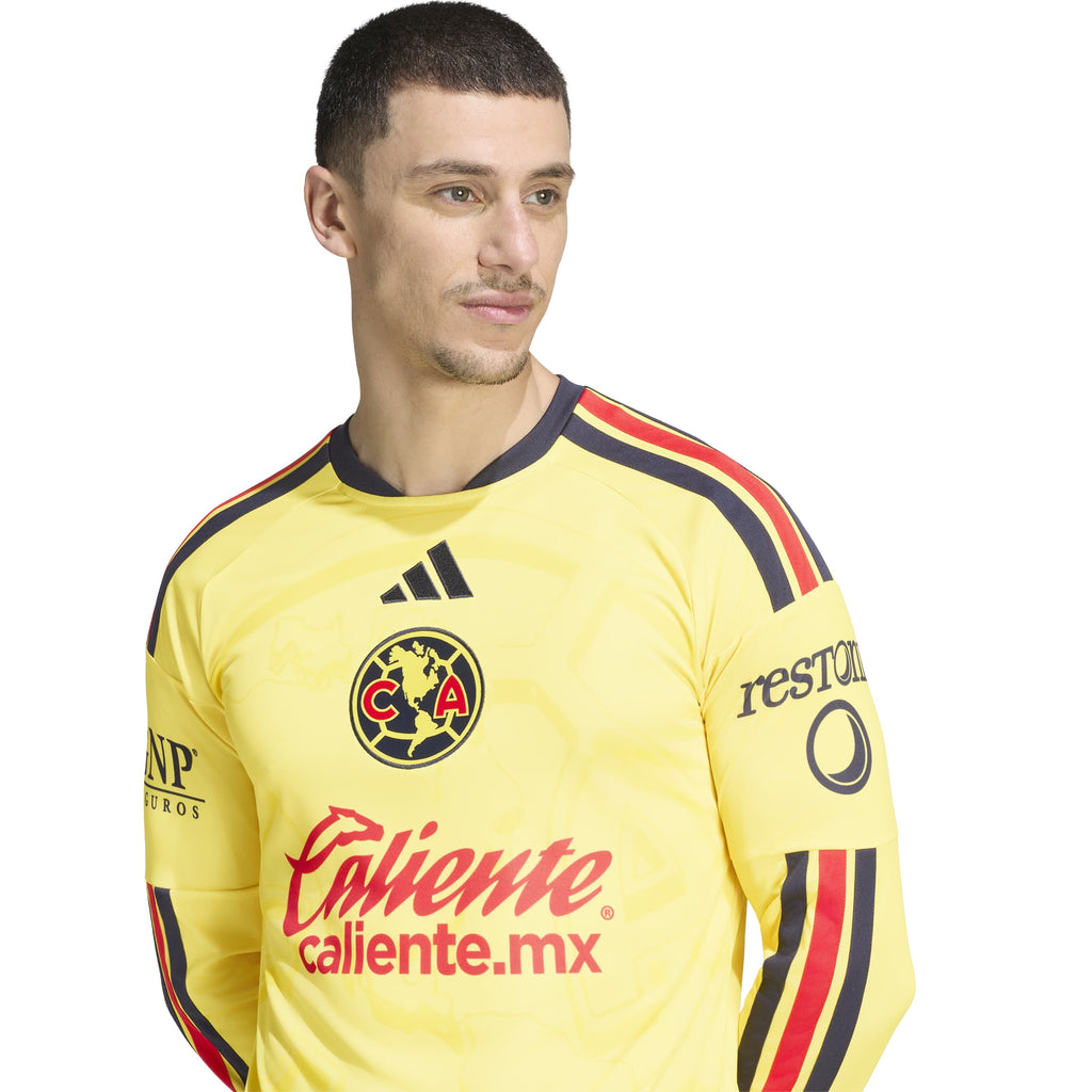 Adidas Club America Home Long Sleeve Jersey 26/27 product image 6, provided for visual reference and product detail review