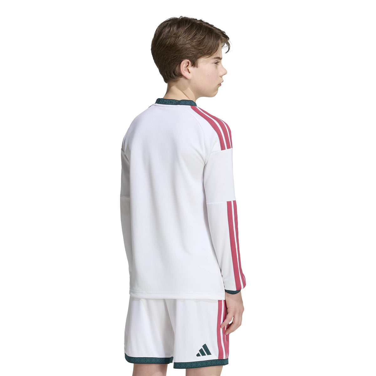 Adidas Youth Real Madrid Long Sleeve Home Stadium Jersey 26/27 product image 4, provided for visual reference and product