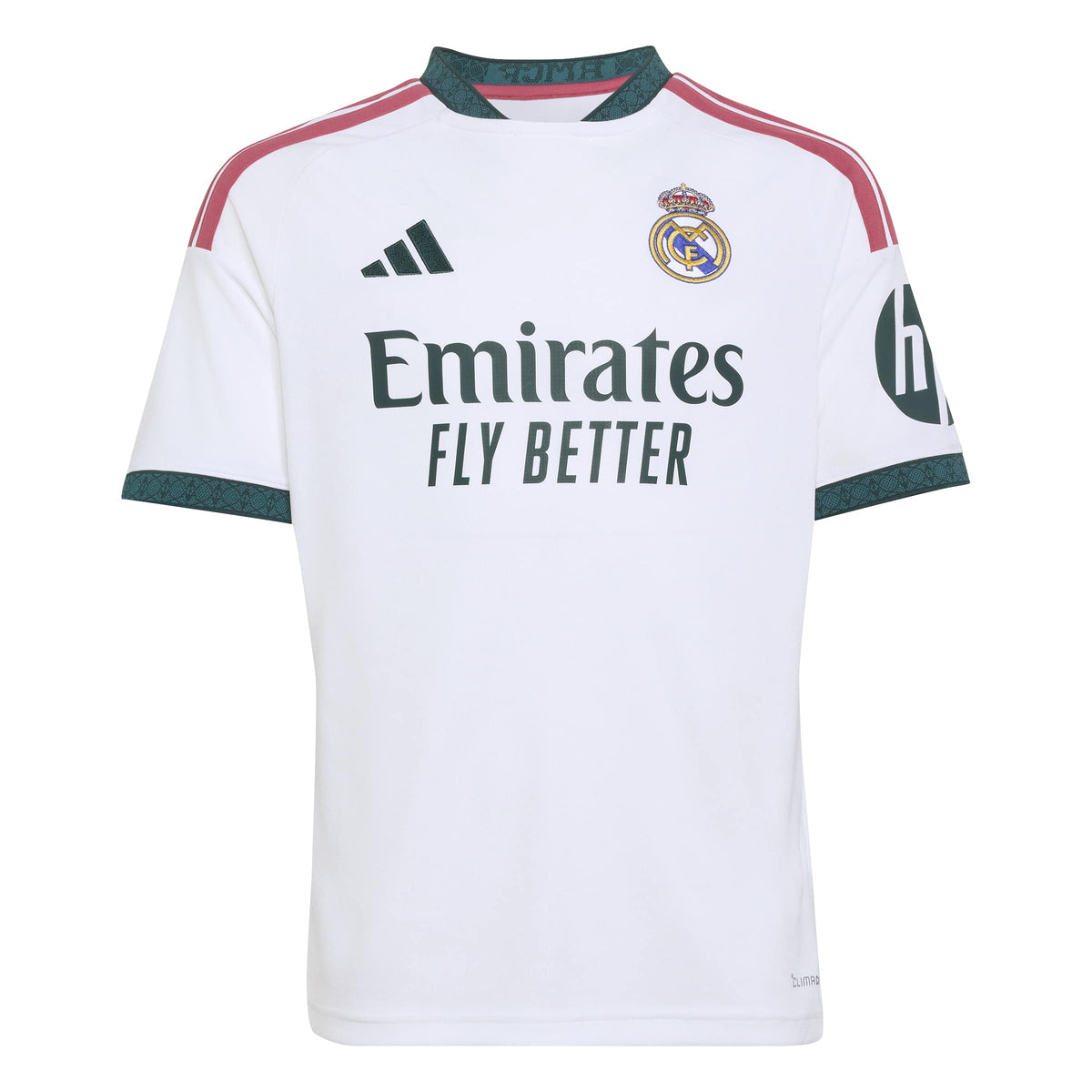 Adidas Youth Real Madrid Home Stadium Jersey 26/27 product image 1, provided for visual reference and product detail review