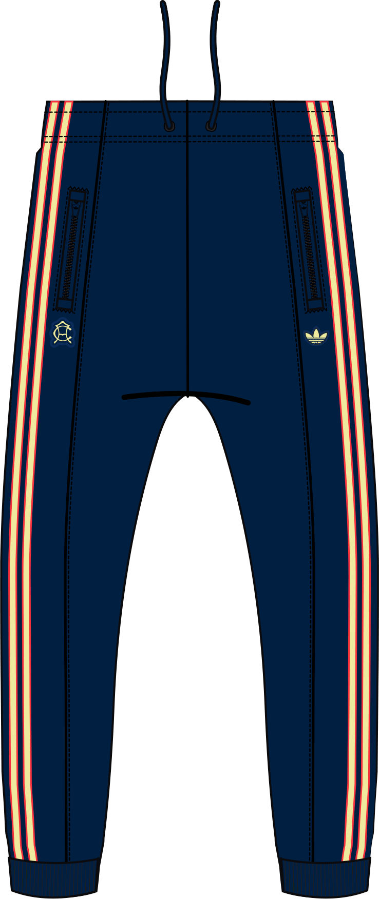 Adidas Club America Icon Track Pants product image 1, provided for visual reference and product detail review