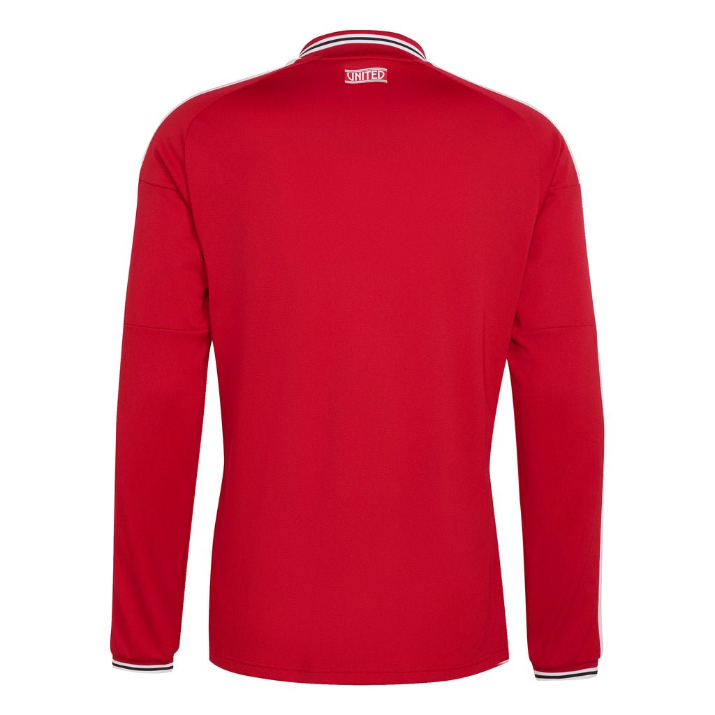 Adidas Men Manchester United Long Sleeve Home Stadium Replica Jersey 26/27 product image 2, provided for visual reference