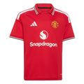 Adidas Youth Manchester United Home Stadium Jersey 26/27 product image 1, provided for visual reference and product detail