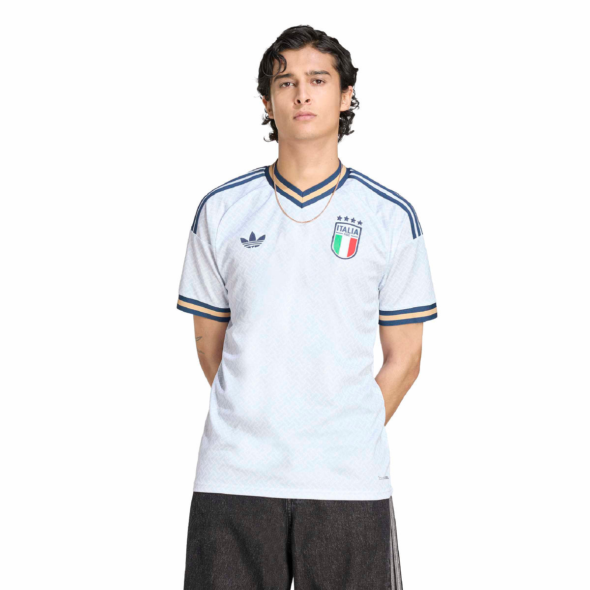 Adidas Italy Away Stadium Jersey 2026 product image 3, provided for visual reference and product detail review