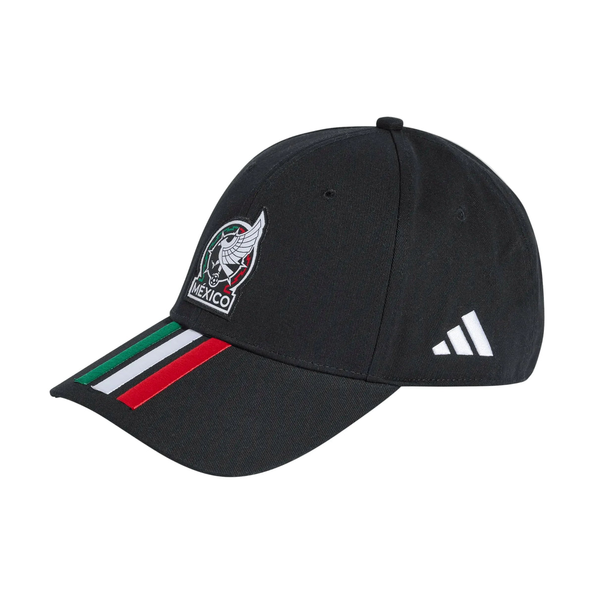 Adidas Mexico Snapback Hat-Black product image 1, provided for visual reference and product detail review