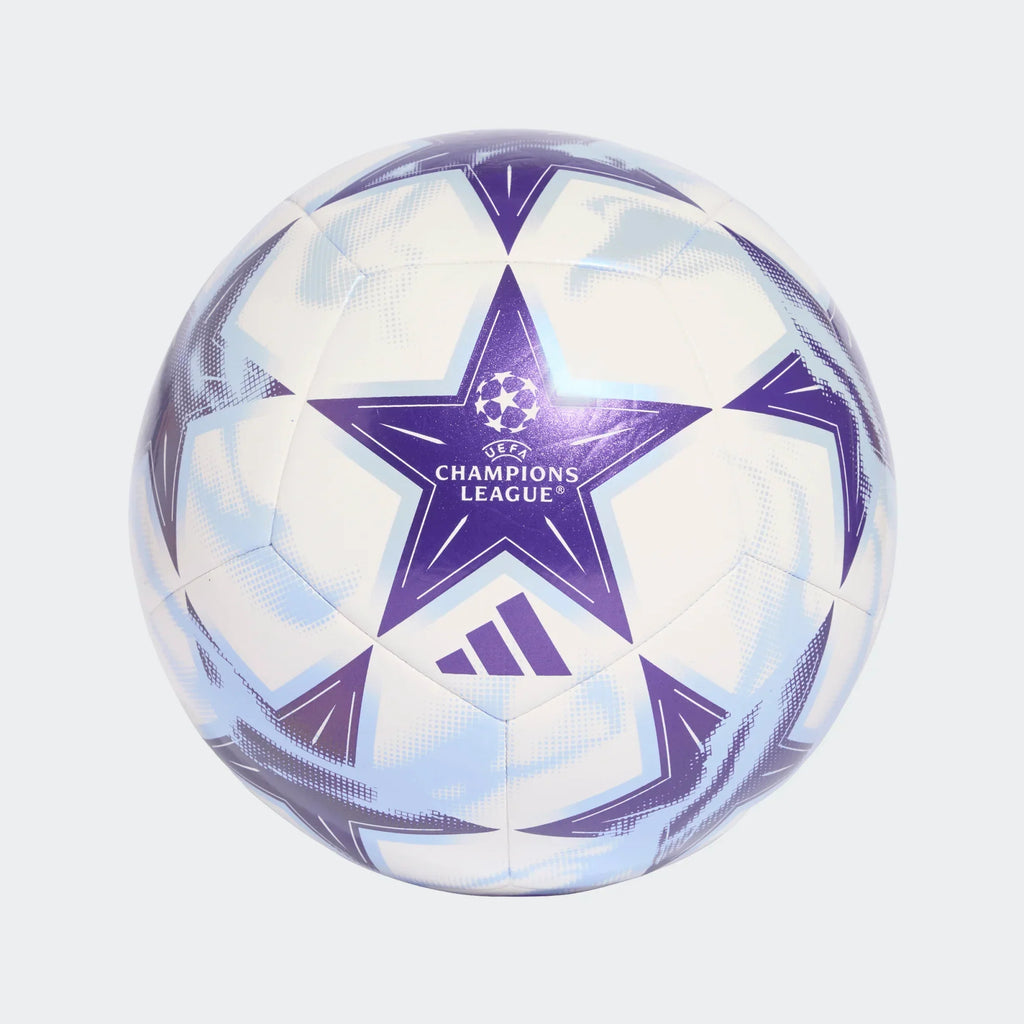 Adidas UEFA Champions League 26/27 Club Ball - WHITE/MULTCO/LTBLUE product image 1, provided for visual reference and