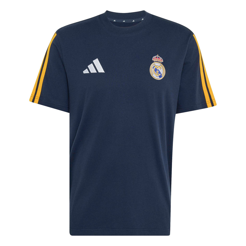 Adidas Real Madrid DNA T-Shirt / Navy product image 1, provided for visual reference and product detail review