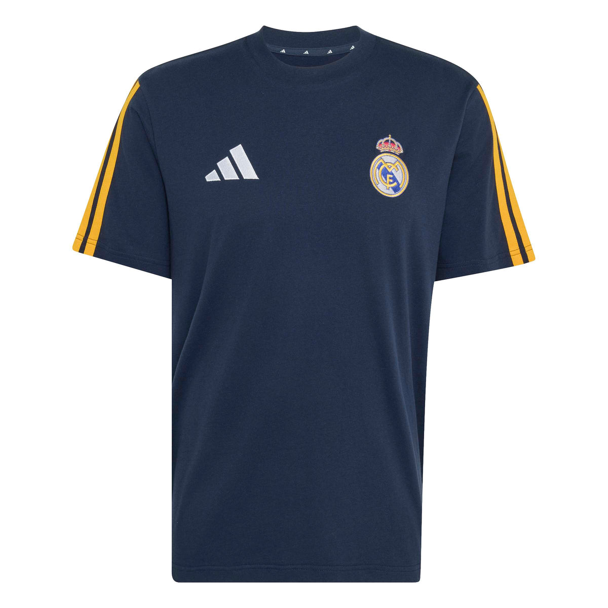 Adidas Real Madrid DNA T-Shirt / Navy product image 1, provided for visual reference and product detail review
